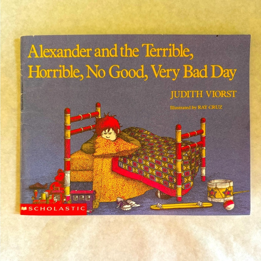 Alexander and the Terrible, Horrible, No Good, Very Bad Day by Viorst Like New!